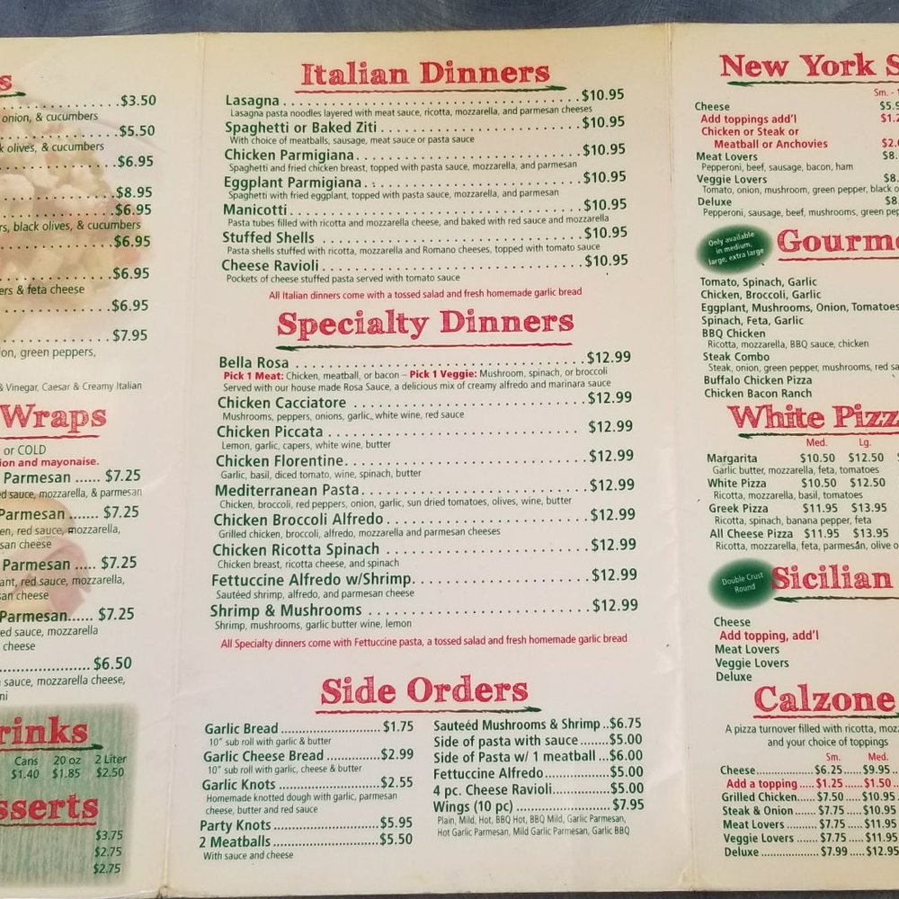 Pizza Bella - MENU - Pizza Near Me - Jacksonville, Florida Pizza Bella - MENU - Pizza Near Me - Jacksonville, Florida