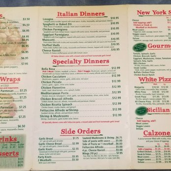 Pizza Bella - MENU - Pizza Near Me - Jacksonville, Florida Pizza Bella - MENU - Pizza Near Me - Jacksonville, Florida