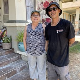 After repairs, i took a photo together with the owner, Anson Chau -- thank you again!!