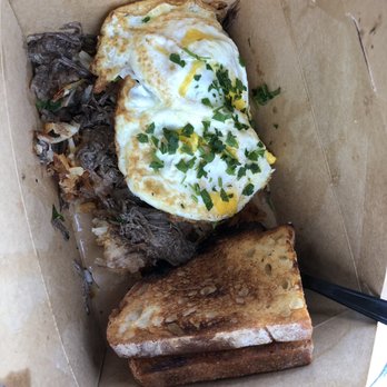 Shorehouse Kitchen - Beef Short Rib Hash & Eggs - Coffee & Tea Near Me - La Jolla, California Shorehouse Kitchen - Beef Short Rib Hash & Eggs - Coffee & Tea Near Me - La Jolla, California