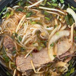 Shiba Pho - Brisket Pho, added sriracha to it