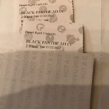 AMC Desert Ridge 18 - Tix stubs - Cinema Near Me - Phoenix, Arizona