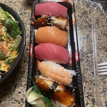 Poke Salad - Nigiri sampler - Poke Near Me - Stockton, California