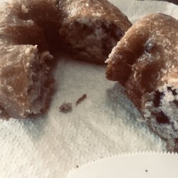 Julia's Donuts And Coffee - Blueberry cake doughnut.....Perfect....