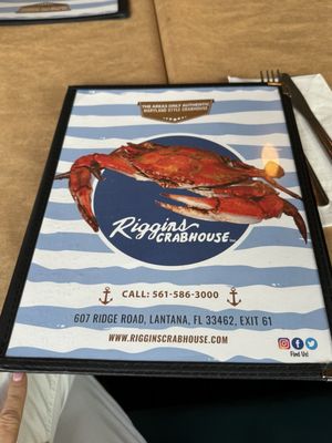 Menu photo 8 Riggins Crabhouse Lantana, FL Menu photo 8 Riggins Crabhouse Lantana, FL