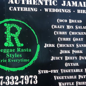 Reggae Rasta Styles - Menu Options - Caribbean Near Me