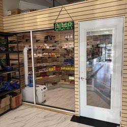 Royal Tobacco - Love the new look to the walk-in cigar humidor!