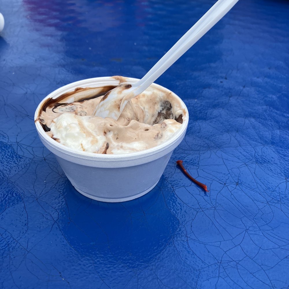 Chocolate sundae