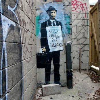 BANKSY - WILL WORK FOR IDIOTS - Updated October 2025 - 872