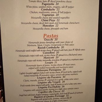 Cambalache Grill - Pizza and pasta menu - Argentine Near Me - Fountain Valley, California