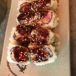 Spicy Tuna Sushi Pizza