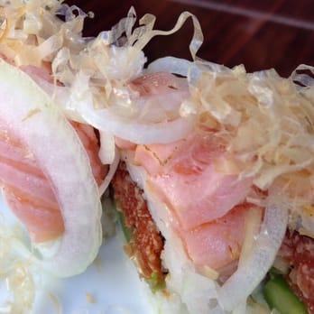Banbu Sushi Bar & Grill - aburi Salmon Roll - Sushi Bars Near Me - La Mesa, California