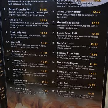 Yamato - Menu page 3 - Japanese Near Me - Houston, Texas