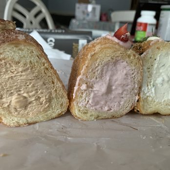 The Flour Box - L-R: Tiramisu, Strawberry and Everything on it - Bakeries Near Me - Seattle, Washington The Flour Box - L-R: Tiramisu, Strawberry and Everything on it - Bakeries Near Me - Seattle, Washington