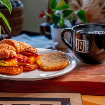 Juice 'N Java Cafe - Croissant Breakfast Sandwich - Breakfast & Brunch Near Me - Cocoa Beach, Florida Juice 'N Java Cafe - Croissant Breakfast Sandwich - Breakfast & Brunch Near Me - Cocoa Beach, Florida