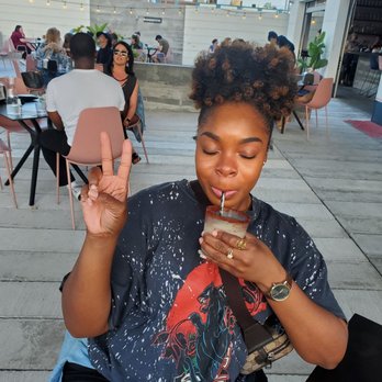 Vals - Enjoying my margarita - Seafood Near Me - New Orleans, Louisiana Vals - Enjoying my margarita - Seafood Near Me - New Orleans, Louisiana