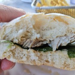 Eagle Rays Bar & Grill - Little fish, big bun.