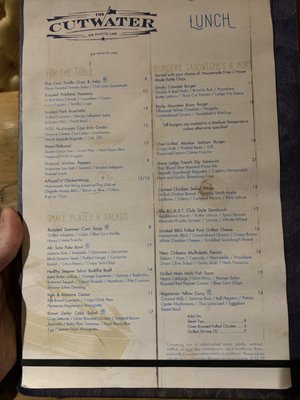 Menu photo 7 The Cutwater on Payette Lake McCall, ID Menu photo 7 The Cutwater on Payette Lake McCall, ID