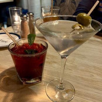 Lure Fish House - Blueberry Margarita & a Martini - Seafood Near Me - Porter Ranch, California Lure Fish House - Blueberry Margarita & a Martini - Seafood Near Me - Porter Ranch, California