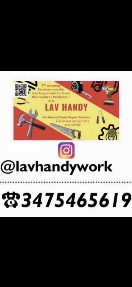 Slide of Lav Handy Work