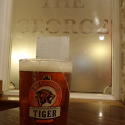 The George - A pint of the local brew.