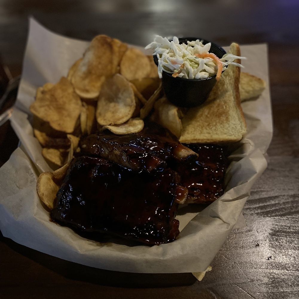 Ribs. Sub chips for fries. Basic yummy coleslaw. Ribs. Sub chips for fries. Basic yummy coleslaw.