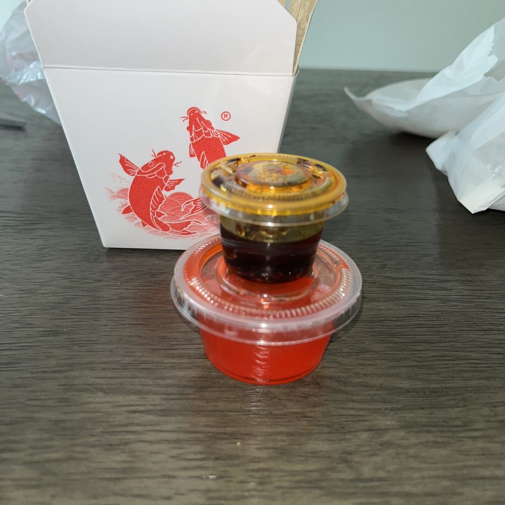 Green Garden - Hot oil chili and sweet & sour sauce - Chinese Near Me - Houston, Texas