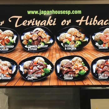Japan House - a menu for a restaurant - Japanese Near Me - Inman, South Carolina