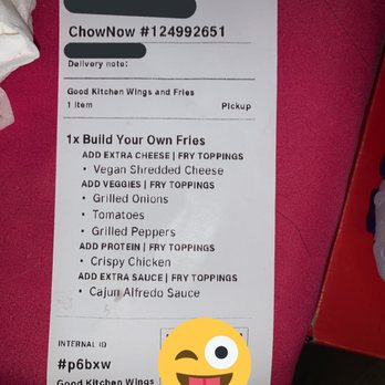 Good Kitchen - What I ordered. - Chicken Wings Near Me - Las Vegas, Nevada Good Kitchen - What I ordered. - Chicken Wings Near Me - Las Vegas, Nevada
