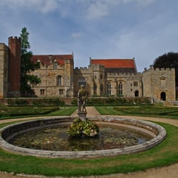 Penshurst Place and Gardens - View of Penshurst Place from the gardens