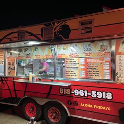 Aloha Fridays - Menu