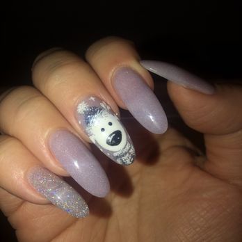 Pearly Nail Spa - Sns dip powder with a cute coke teddy bear for Christmas - Nail Salons Near Me - Azusa, California Pearly Nail Spa - Sns dip powder with a cute coke teddy bear for Christmas - Nail Salons Near Me - Azusa, California