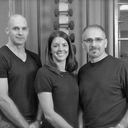 Jeff Robinson, Hilary Granat and Tony Touma