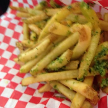 Big A Root Beer - Pesto garlic fries yum :)- - Burgers Near Me - Grass Valley, California