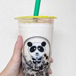 Bing's Boba Tea - Horchata snow with coffee jelly