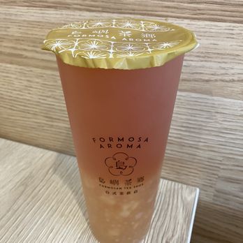 Formosa Aroma - White peach iced tea - Bubble Tea Near Me - Alhambra, California