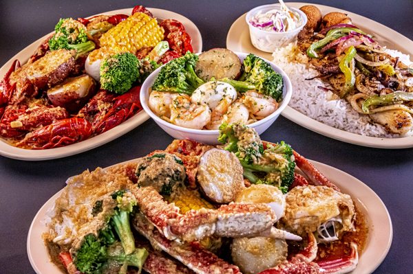 Kajun Seafood and Wings Halal by null