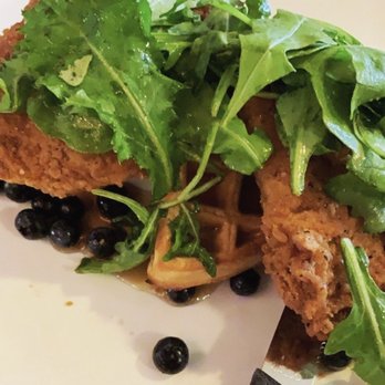 The Fiction Kitchen - "Chicken" and waffles - Vegan Near Me - Raleigh, North Carolina The Fiction Kitchen - "Chicken" and waffles - Vegan Near Me - Raleigh, North Carolina