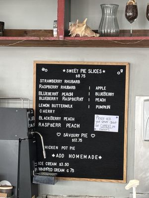 Menu photo 1 Savary Island Pie Tofino, BC