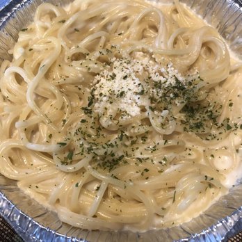 Mike's Pizza and Pasta - Spaghetti Alfredo. Lots of Sauce. Yummy!! - Pizza Near Me - Hendersonville, North Carolina Mike's Pizza and Pasta - Spaghetti Alfredo. Lots of Sauce. Yummy!! - Pizza Near Me - Hendersonville, North Carolina