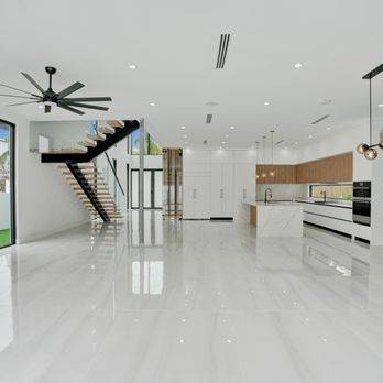 H18 Construction - a modern kitchen and living room - General Contractors Near Me - Fort Lauderdale, Florida H18 Construction - a modern kitchen and living room - General Contractors Near Me - Fort Lauderdale, Florida