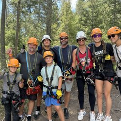 Denver Adventures - Zipline Tours - The crew B crew!