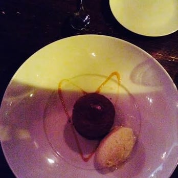 Verde Restaurant & Bar - a lot of love went into this warm Chocolate Fondant - Italian Near Me - Sydney, NSW
