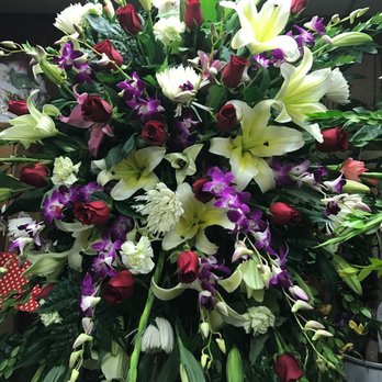 Martin Florist - Beautiful arrangement for funeral service. $200 + tax & $15 delivery charge. - Florists Near Me - Monterey Park, California Martin Florist - Beautiful arrangement for funeral service. $200 + tax & $15 delivery charge. - Florists Near Me - Monterey Park, California