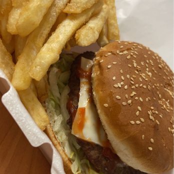 Expo Cafe & Grill - Cheeseburger and fries - Halal Near Me - Chantilly, Virginia Expo Cafe & Grill - Cheeseburger and fries - Halal Near Me - Chantilly, Virginia