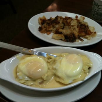 Billy's Homestead - Eggs Benedict with an artichoke twist. - Breakfast & Brunch Near Me - Webster, New York