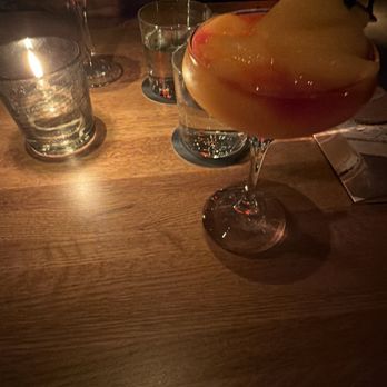 Cactus Club Cafe - Peach Bellini - Cocktail Bars Near Me - Boston, Massachusetts