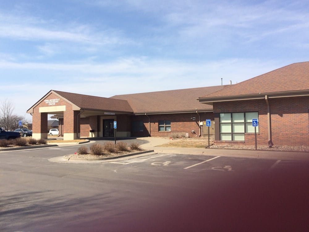 IOWA ARTHRITIS & OSTEOPOROSIS CENTER 8421 Plum Dr, Urbandale, Iowa