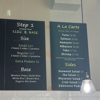Hashtag Poki - Menu - Poke Near Me - Berkeley, California