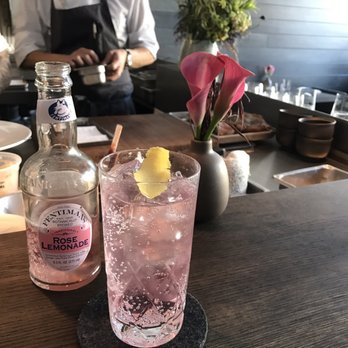 Commis - Nice rose lemonade drink on a hot summer day in Oakland - New American Near Me - Oakland, California
